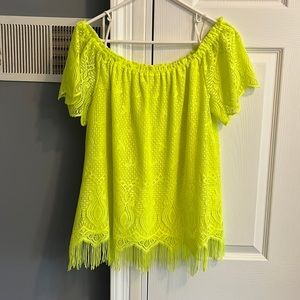 Lilly Pulitzer off the shoulder top!